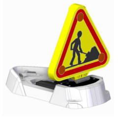 TRIUNGHI luminios LED rabatare electrica - REL.500 ELEC. Clasa 2 AK5 PREMIUM prindere 4 suruburi